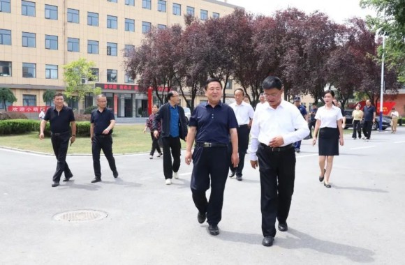 咸阳市第七督导组莅临开云kaiyun网页版开展安全生产督导检查工作